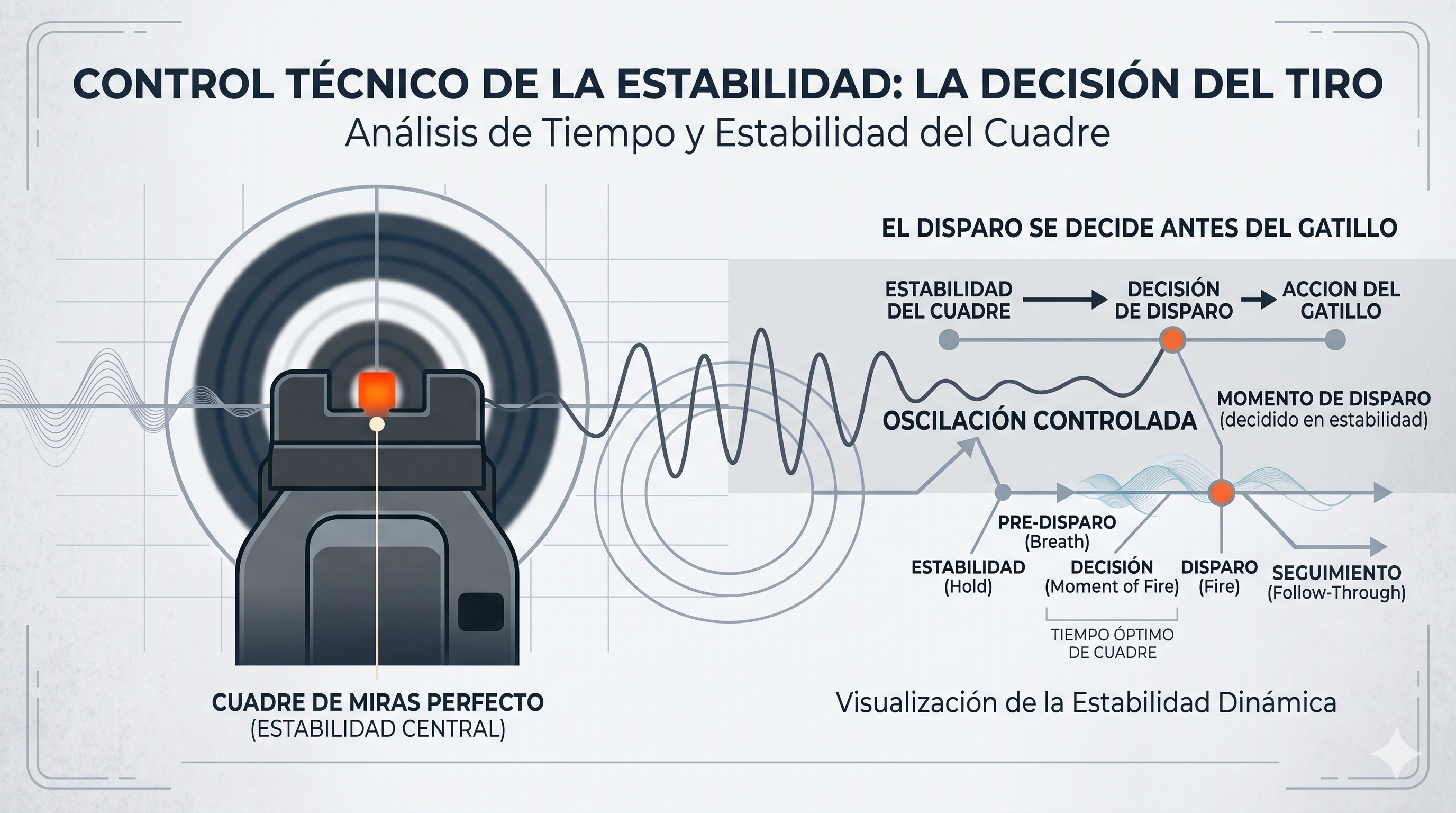 Entrenar la estabilidad: el disparo empieza antes del gatillo