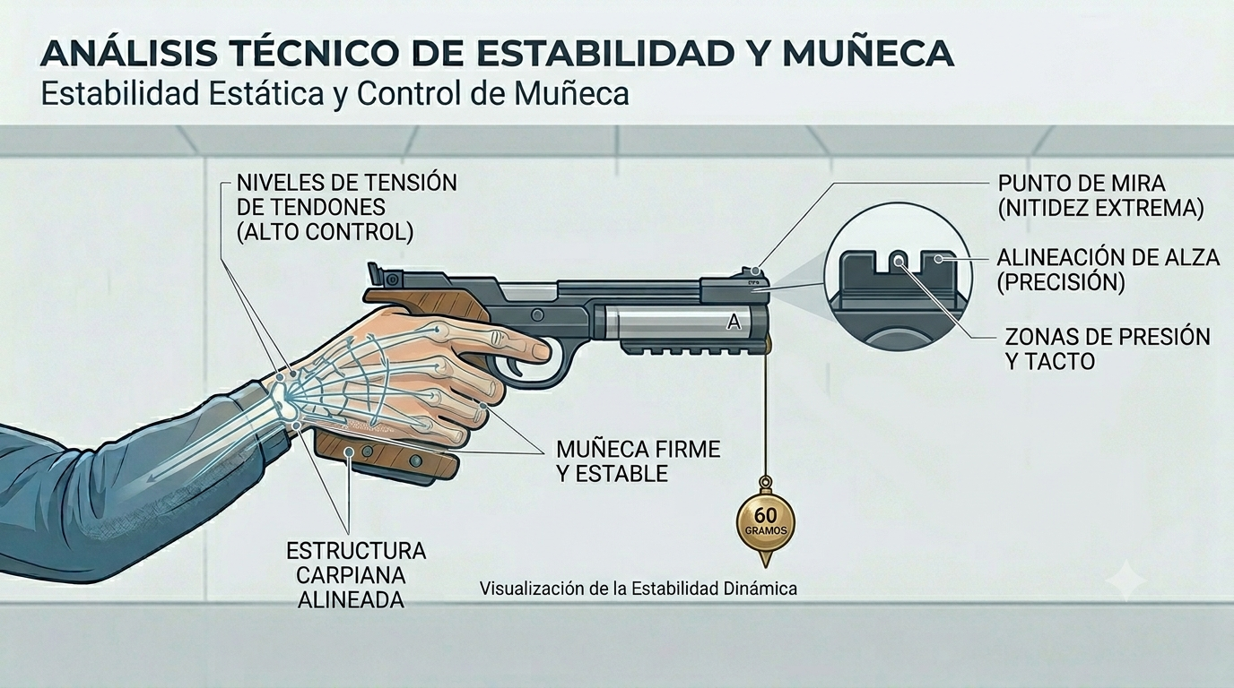 Pendulo para muneca: aprender a parar el punto de mira